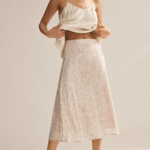 Anthropologie Sunday In Brooklyn A-Line Skirt - Picture 1 of 4